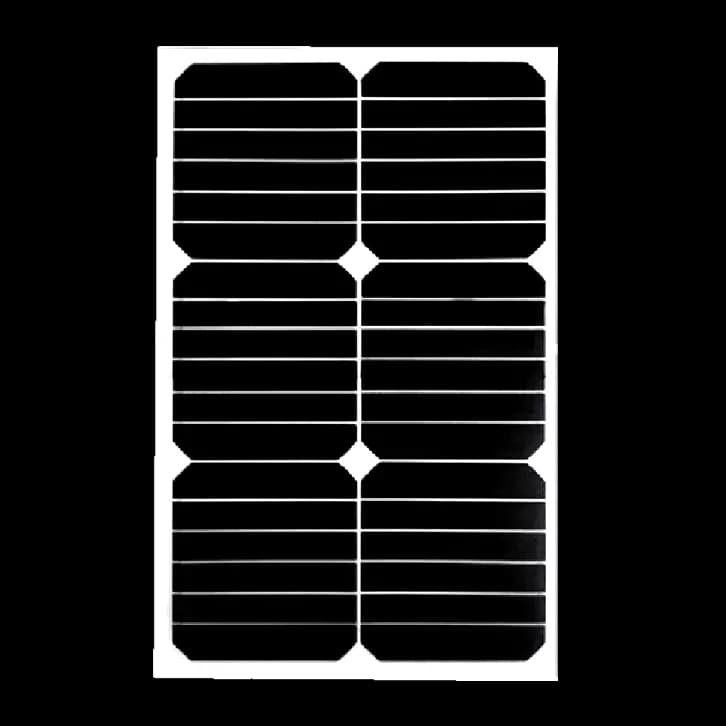 EnergyPal Glory Industries Solar Panels Semi Flexible 18W GS-SP-18W