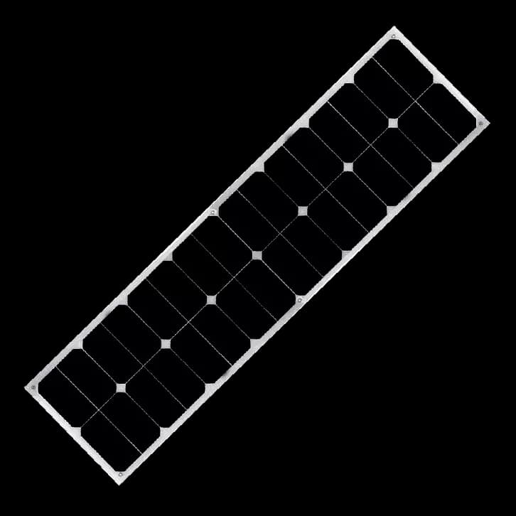 EnergyPal Glory Industries Solar Panels Semi Flexible 50WA GS-SP-50WA