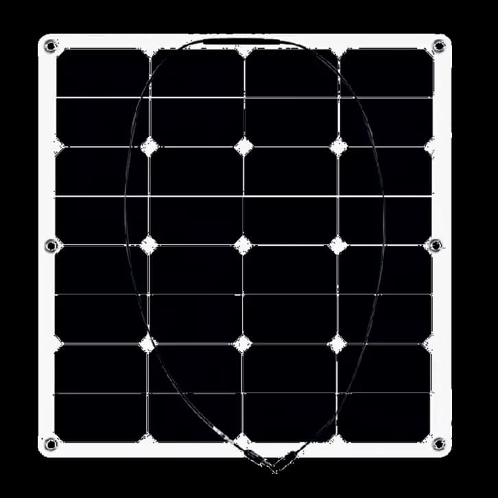 EnergyPal Glory Industries Solar Panels Semi Flexible 50WB GS-SP-50WB
