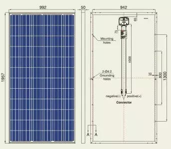 EnergyPal Makisuncome Japan Solar Panels SK6612M SK6612M-300