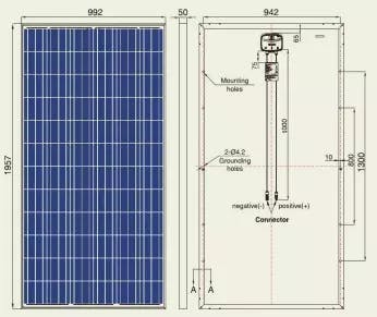 EnergyPal Makisuncome Japan Solar Panels SK6612P SK6612P-300