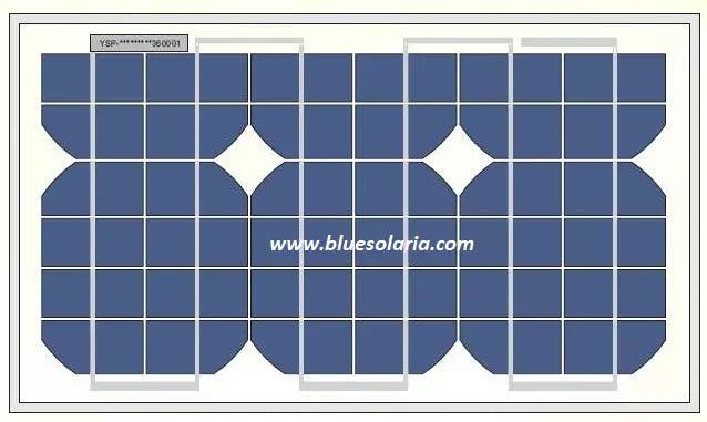 EnergyPal Blue Solaria  Solar Panels small monocrystalline pv panel 10W small monocrystalline pv panel 10W