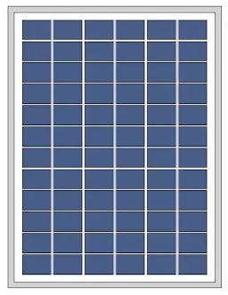 EnergyPal Blue Solaria  Solar Panels small OEM polycrystalline module small OEM polycrystalline module
