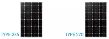 EnergyPal Meisei Solar Panels Sola Standard Model-M NERM156*156-60-M