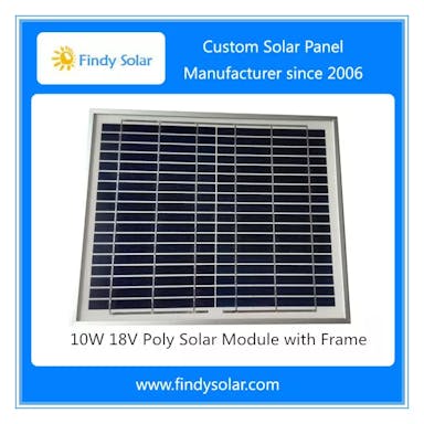 EnergyPal Findy Solar  Solar Panels Solar Panel 10W 18V Multicrystalline FYD-037