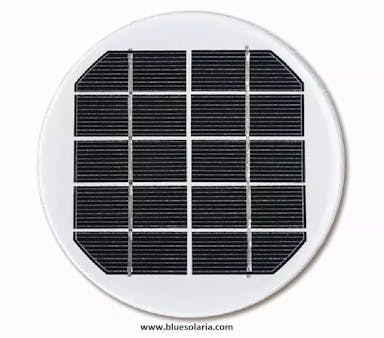 EnergyPal Blue Solaria  Solar Panels Solarmodul in runder Form 5volt Solarmodul in runder Form 5volt