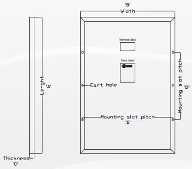 EnergyPal Sirius Solar Energy Solar Panels SS-150(12V) SS-150(12V)