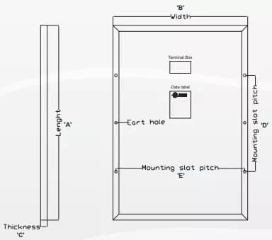 EnergyPal Sirius Solar Energy Solar Panels SS-35(12V) SS-35(12V)