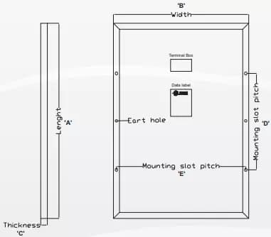 EnergyPal Sirius Solar Energy Solar Panels SS-40(12V) SS-40(12V)
