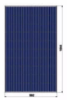 EnergyPal Shinsung E&G Solar Panels SS-BP 260-270 Series SS-BP260
