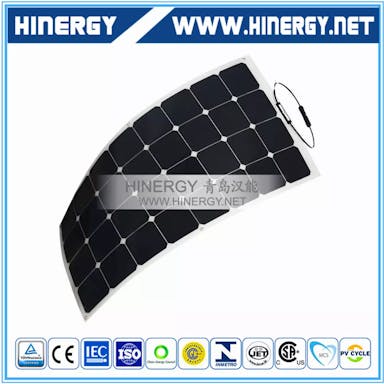 EnergyPal Hinergy New Energy  Solar Panels Sunpower Flexible Solar Panel HN-FSP-200-36