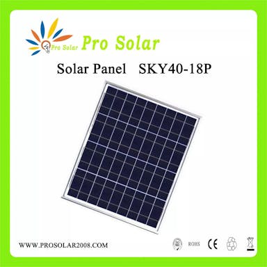 EnergyPal Pro Solar Solar Panels SYK40-18P SYK40-18P