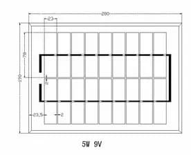 EnergyPal Yongjiang Shenzhou Photovoltaic Solar Panels SZGD05-18P SZGD05-18P