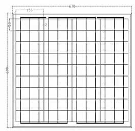 EnergyPal Yongjiang Shenzhou Photovoltaic Solar Panels SZGD050-36P SZGD050-36P
