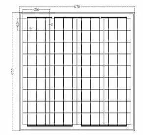 EnergyPal Yongjiang Shenzhou Photovoltaic Solar Panels SZGD055-36P SZGD055-36P