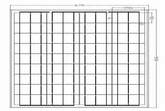 EnergyPal Yongjiang Shenzhou Photovoltaic Solar Panels SZGD080-36P SZGD080-36P