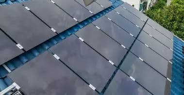 EnergyPal Solar Motion Electronics Solar Panels Thin film a-Si solar for rooftop, black (S1AS110) S1AS130(1 layer)