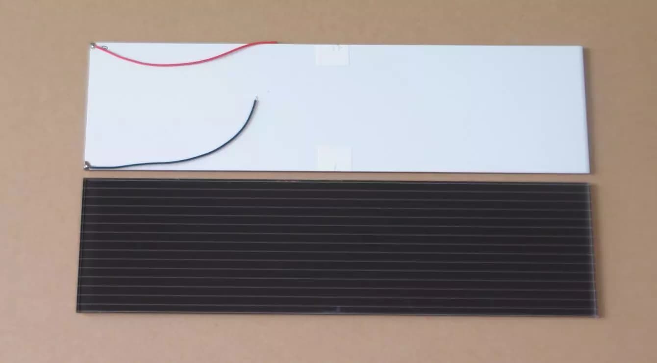 EnergyPal Blue Solaria Solar Panels thin film solar cell module 9V thin film solar cell module 9V