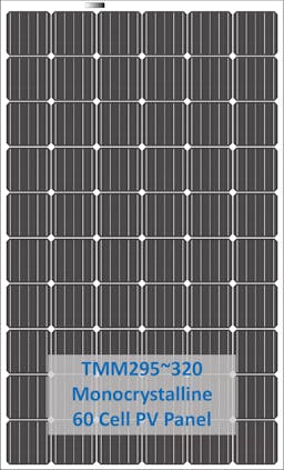 EnergyPal Tamrons Active Solar Panels TMM295~320 TMM320-6