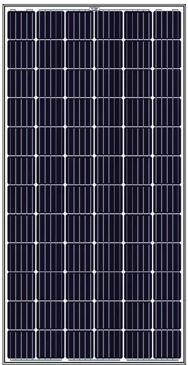 EnergyPal TTN Electric Solar Panels TTN-190-205M72 TTN-M205W-72