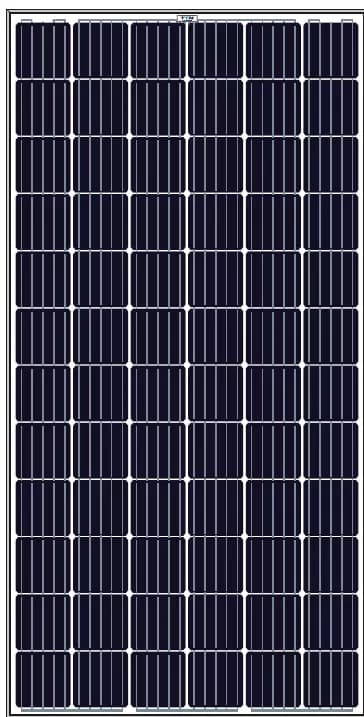 EnergyPal TTN Electric Solar Panels TTN-325-345M72 TTN-M335W-72