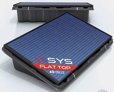 EnergyPal Systovi Solar Panels V-SYS Flat Top Poly 60C - 250WC POLY 60C - 250 WC