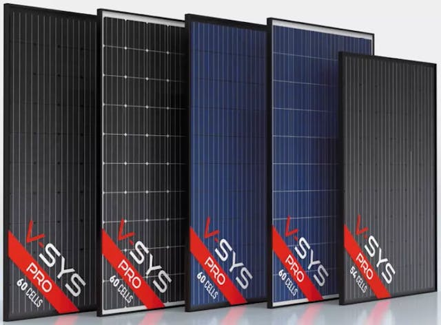 EnergyPal Systovi Solar Panels V-SYS Pro Mono 60C - 300WC PERC MONO 60C - 300 WC