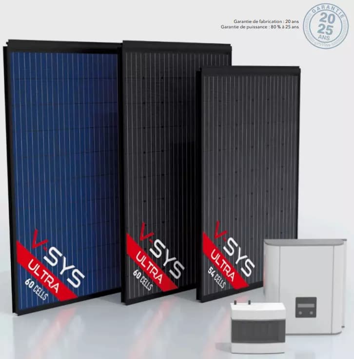 EnergyPal Systovi Solar Panels V-SYS Ultra Mono 54C - 250WC Mono 54C - 250 WC