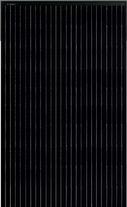 EnergyPal Waris Solar Panels WRS MO60F 4BB 280 - 310 W BLACK WRS310
