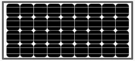 EnergyPal Winbright New Energy  Solar Panels YB125M36-100W YB125M36-100W