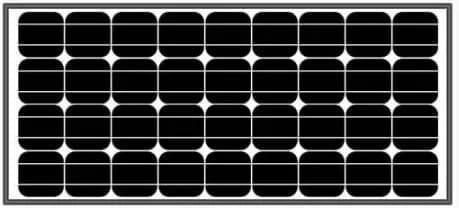 EnergyPal Winbright New Energy  Solar Panels YB125M36-90-95W YB125M36-95W