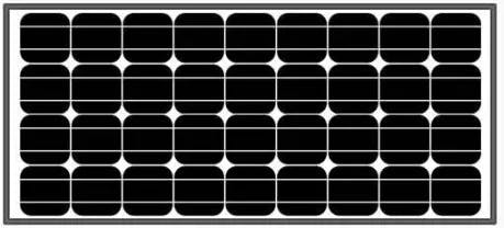 EnergyPal Winbright New Energy  Solar Panels YB125M36-90-95W YB125M36-90W