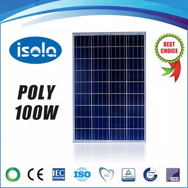 EnergyPal Isola New Energy Solar Panels YH100W-18P YH100W-18P