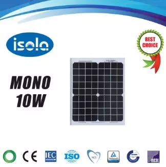 EnergyPal Isola New Energy Solar Panels YH10W-18-M YH10W-18-M