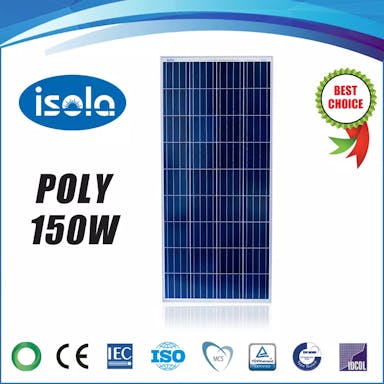 EnergyPal Isola New Energy Solar Panels YH150W-18P YH150W-18P