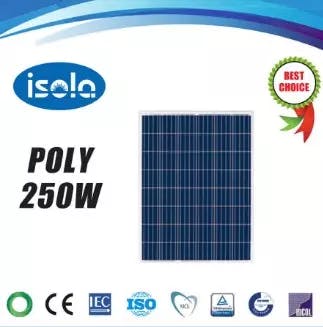 EnergyPal Isola New Energy Solar Panels YH250W-30-P YH250W-30-P