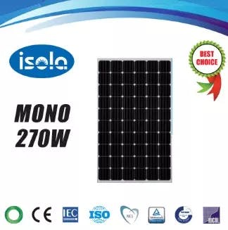 EnergyPal Isola New Energy Solar Panels YH270W-30-M YH270W-30-M