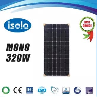EnergyPal Isola New Energy Solar Panels YH320W-36-M YH320W-36-M