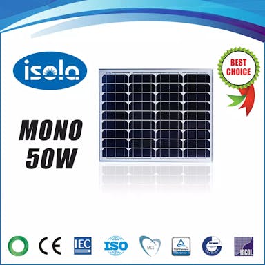 EnergyPal Isola New Energy Solar Panels YH50W-18M YH50W-18M