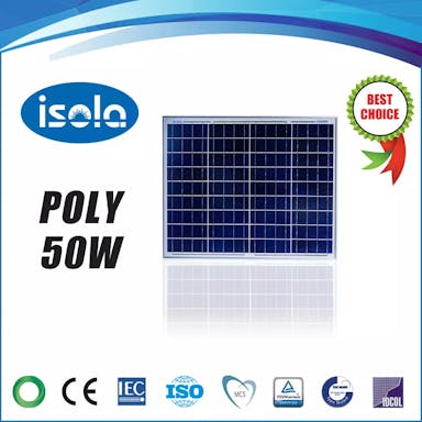 EnergyPal Isola New Energy Solar Panels YH50W-18P YH50W-18P