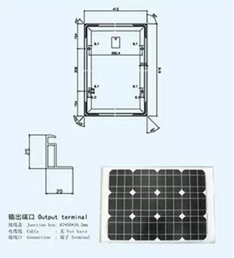 EnergyPal Link Light Solar Solar Panels YHM15-40-18M YHM30-18M