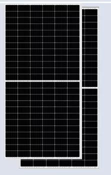 EnergyPal Yingli Solar Panels YLM 144 Cell Half Cell 395-410 YL405D-36b 1/2